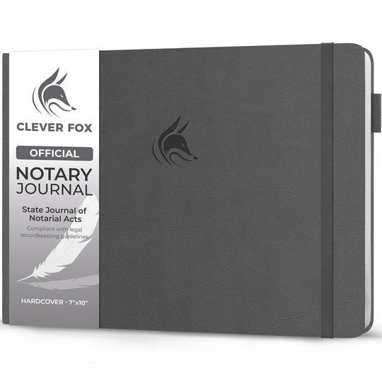 Clever Fox Notary Journal