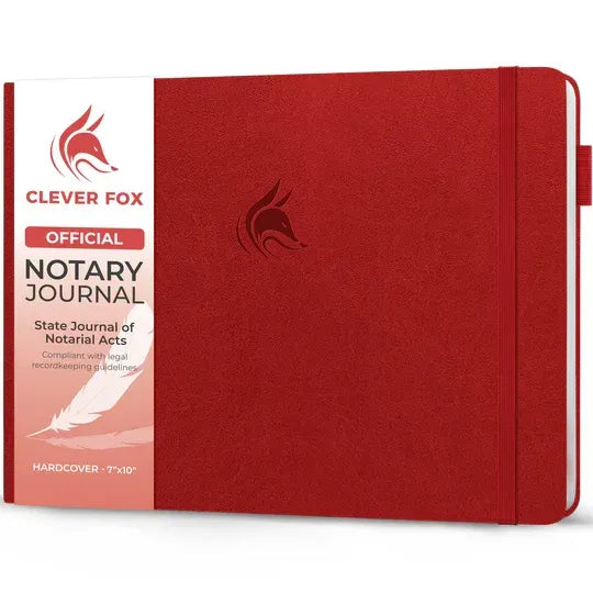 Clever Fox Notary Journal