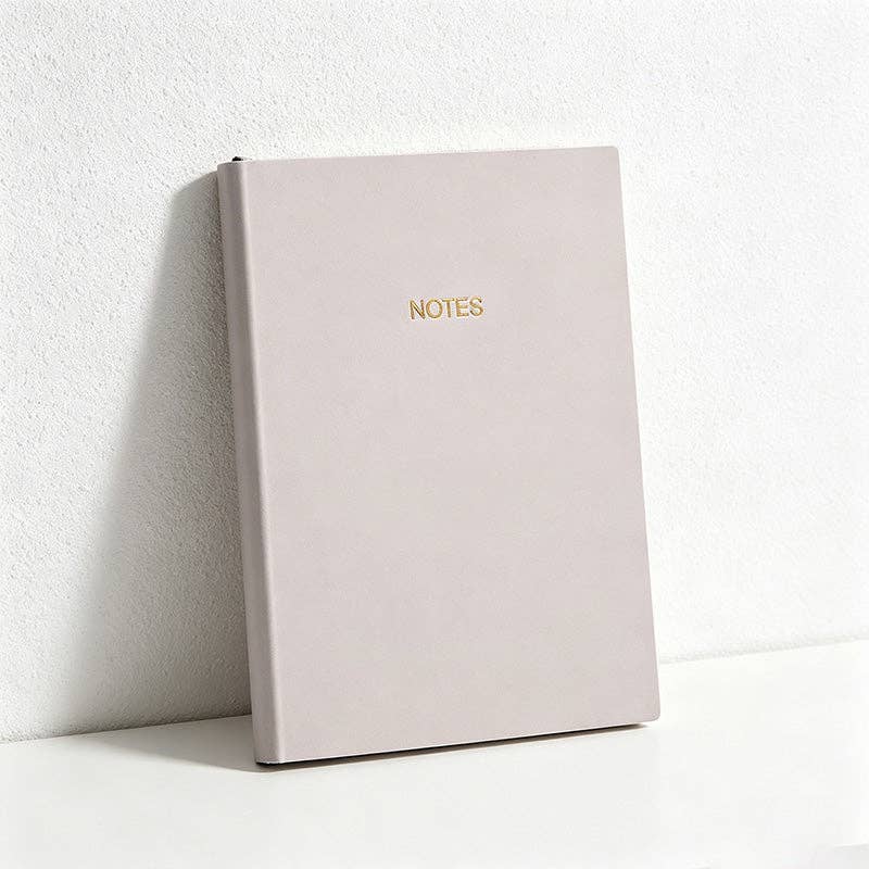 Premium A5 Morandi Softcover Notebook - Minimalist Lined Journal