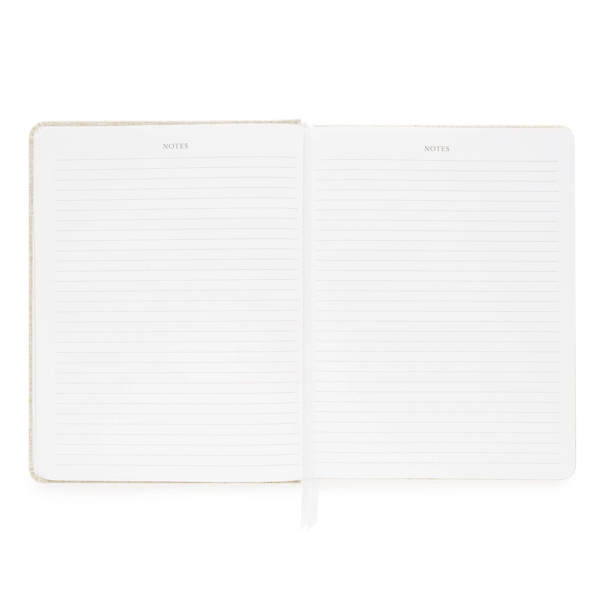 Undated Weekly Planner, Pale Pink