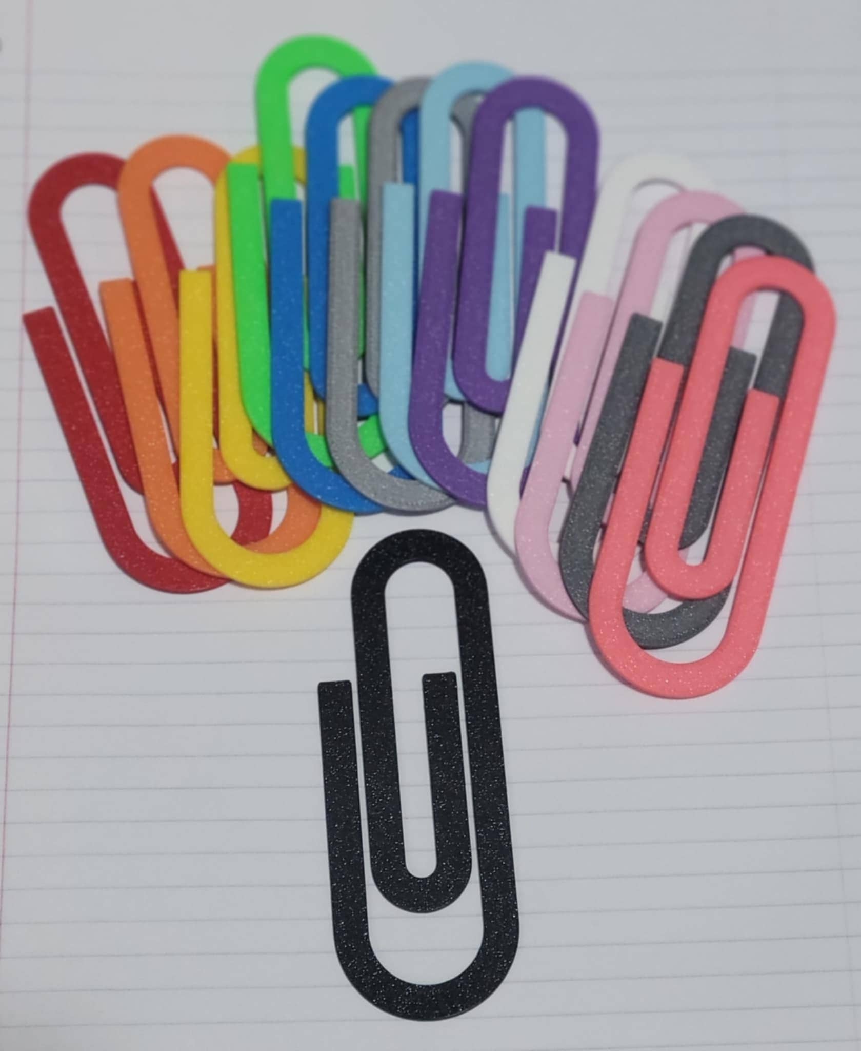 Jumbo Paper Clip *Choose your color