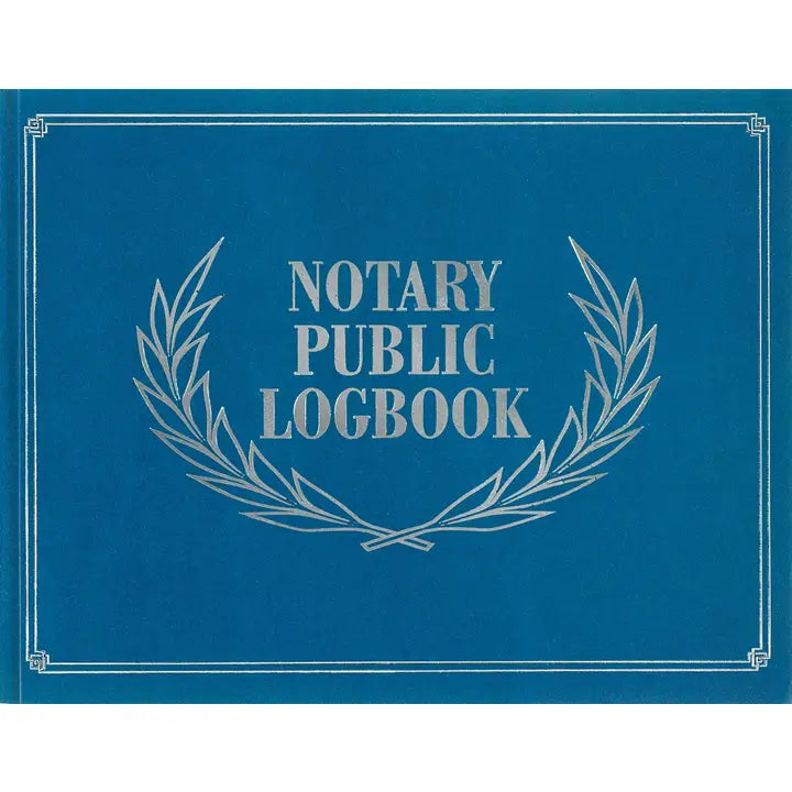 Notary Public Logbook