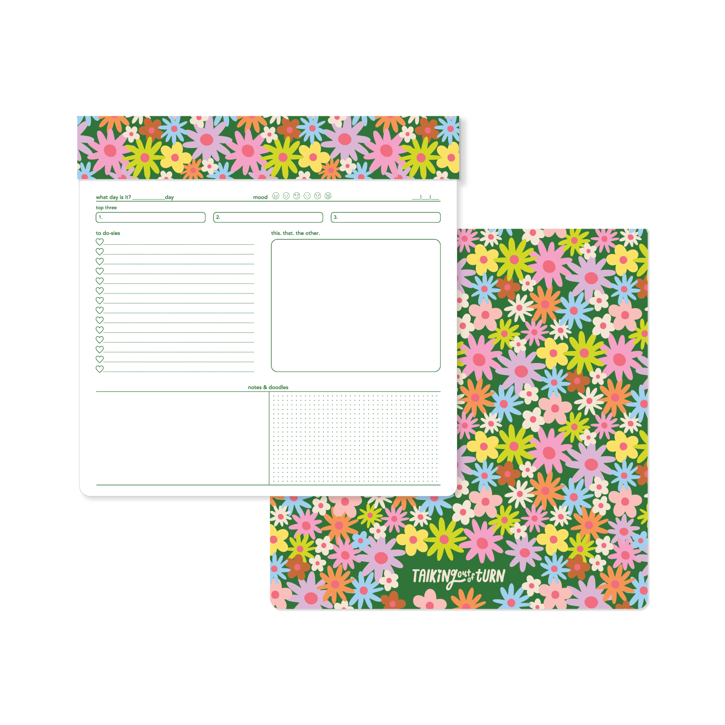 Tearaway Desk Pad, Paper Pal
