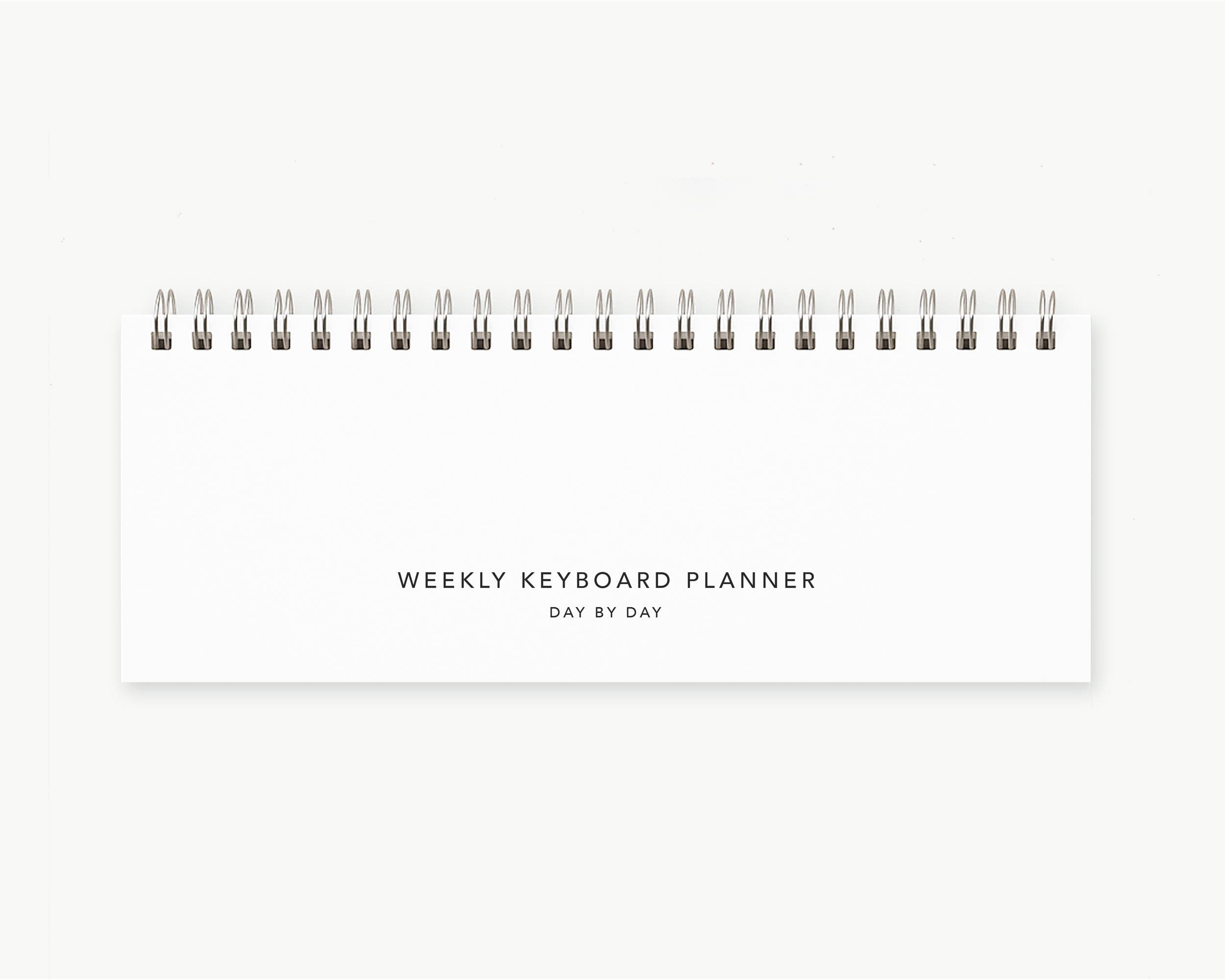 Weekly Keyboard Planner, Weekly Planners