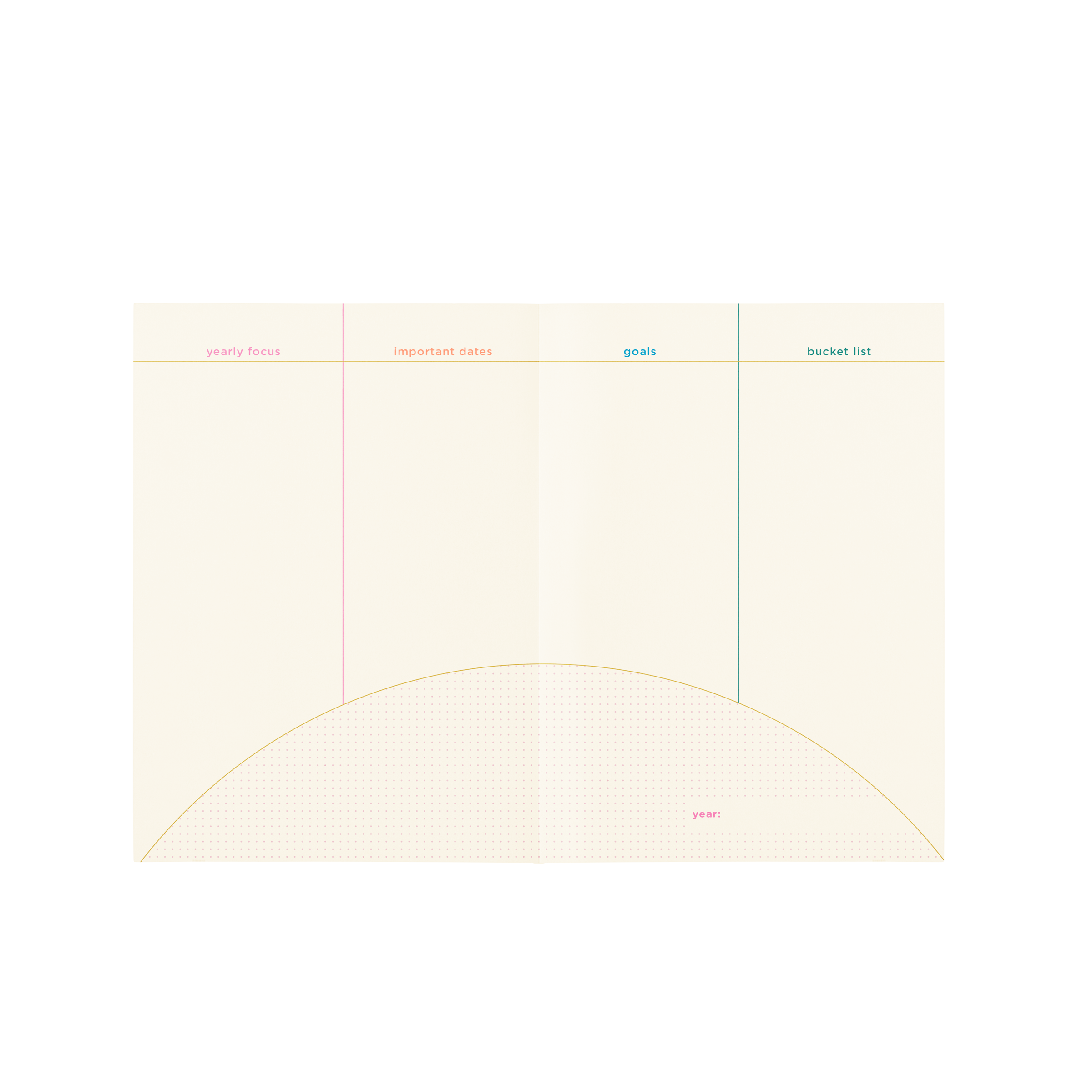 Beige envelope with address labels on a white background