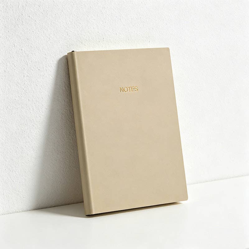 Premium A5 Morandi Softcover Notebook - Minimalist Lined Journal