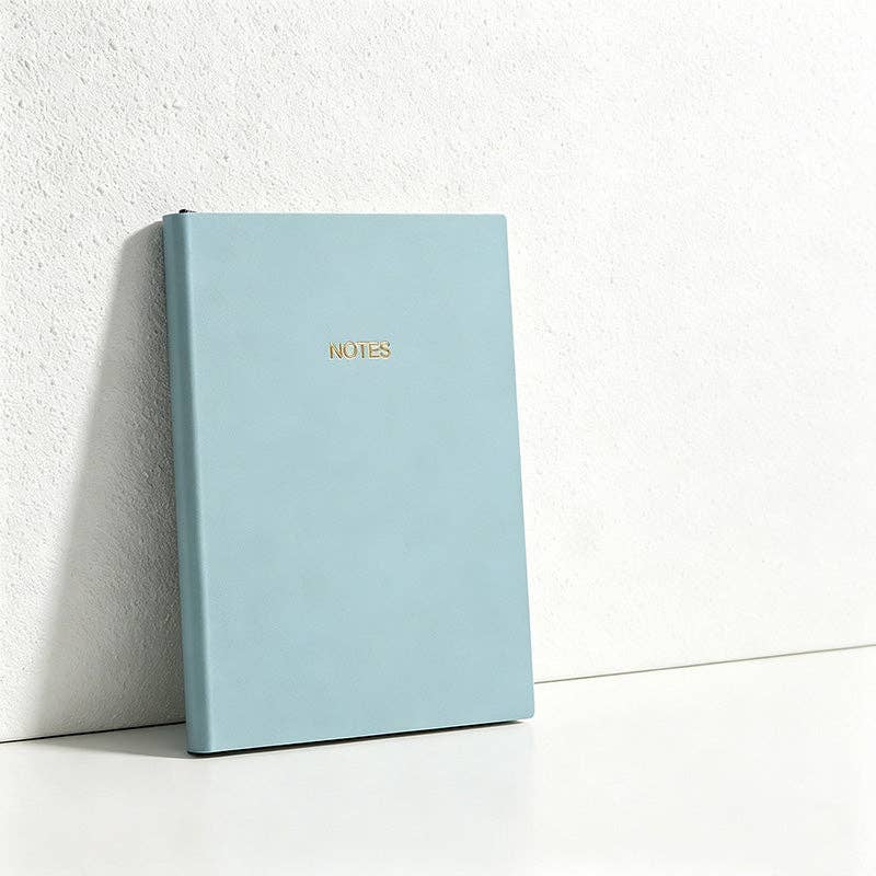 Premium A5 Morandi Softcover Notebook - Minimalist Lined Journal