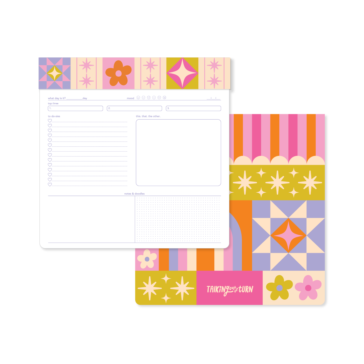 Tearaway Desk Pad, Paper Pal
