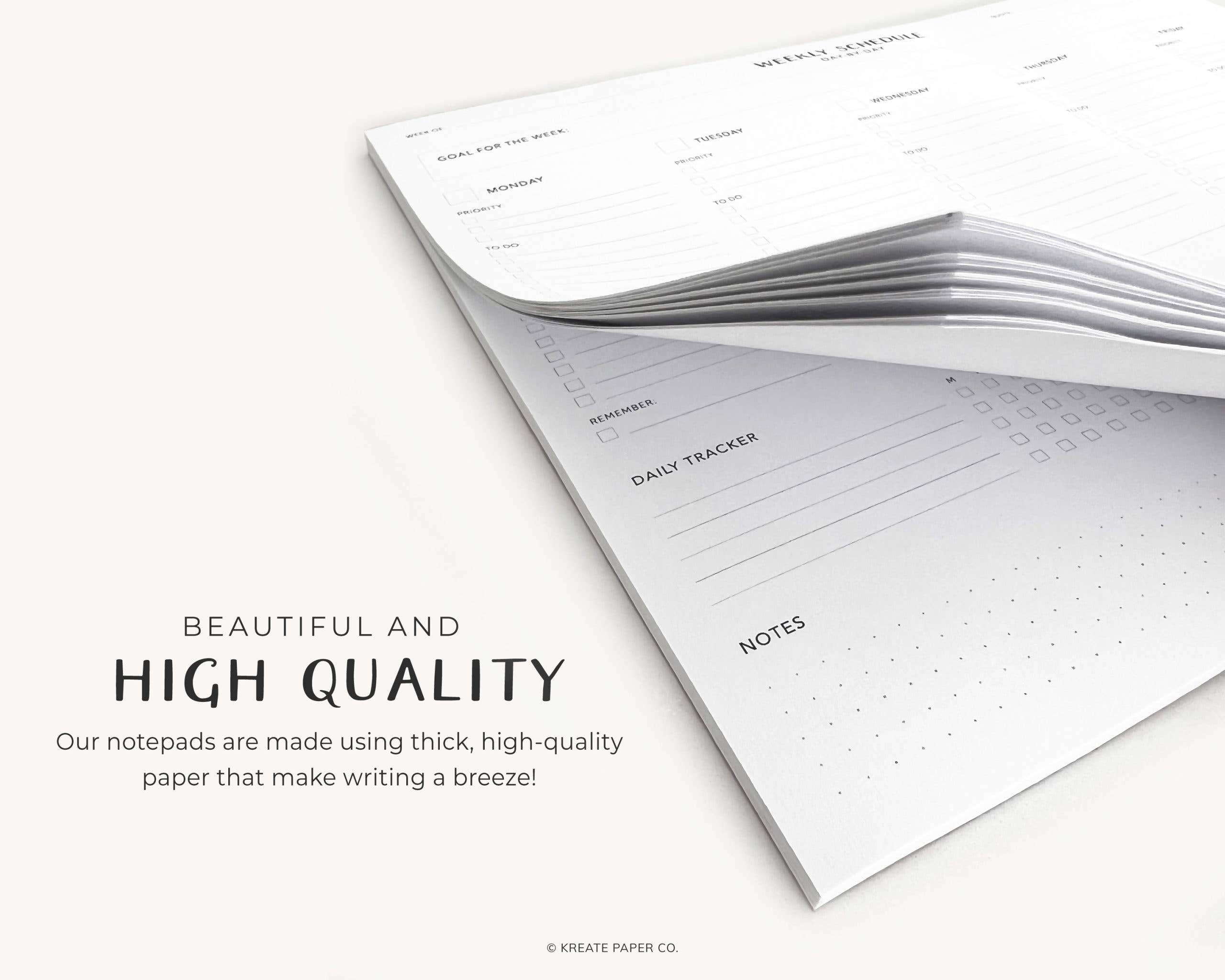 Weekly Planner Notepad, Weekly Planners, Best Selling