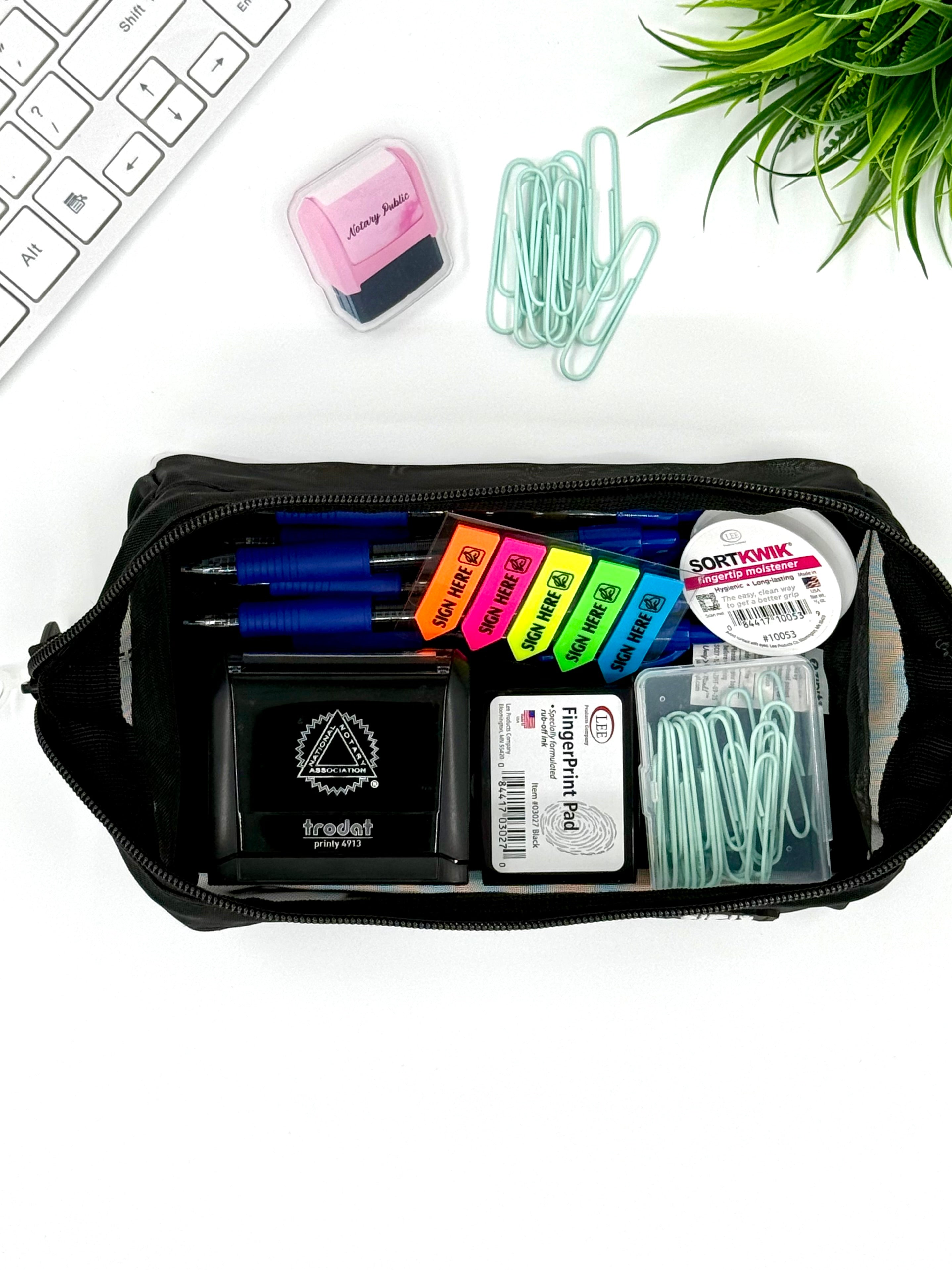 Mobile Notary Essentials Case