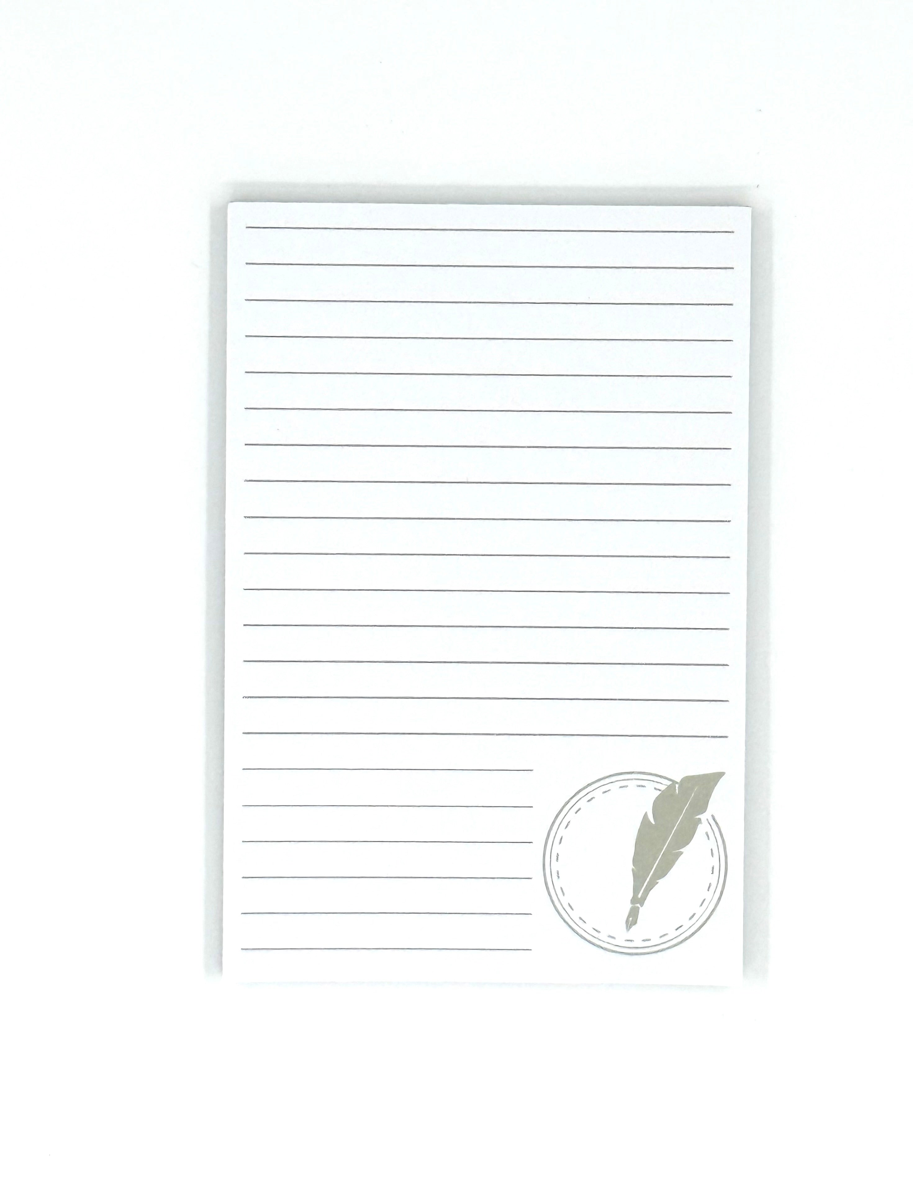 Lined Notary Notepad