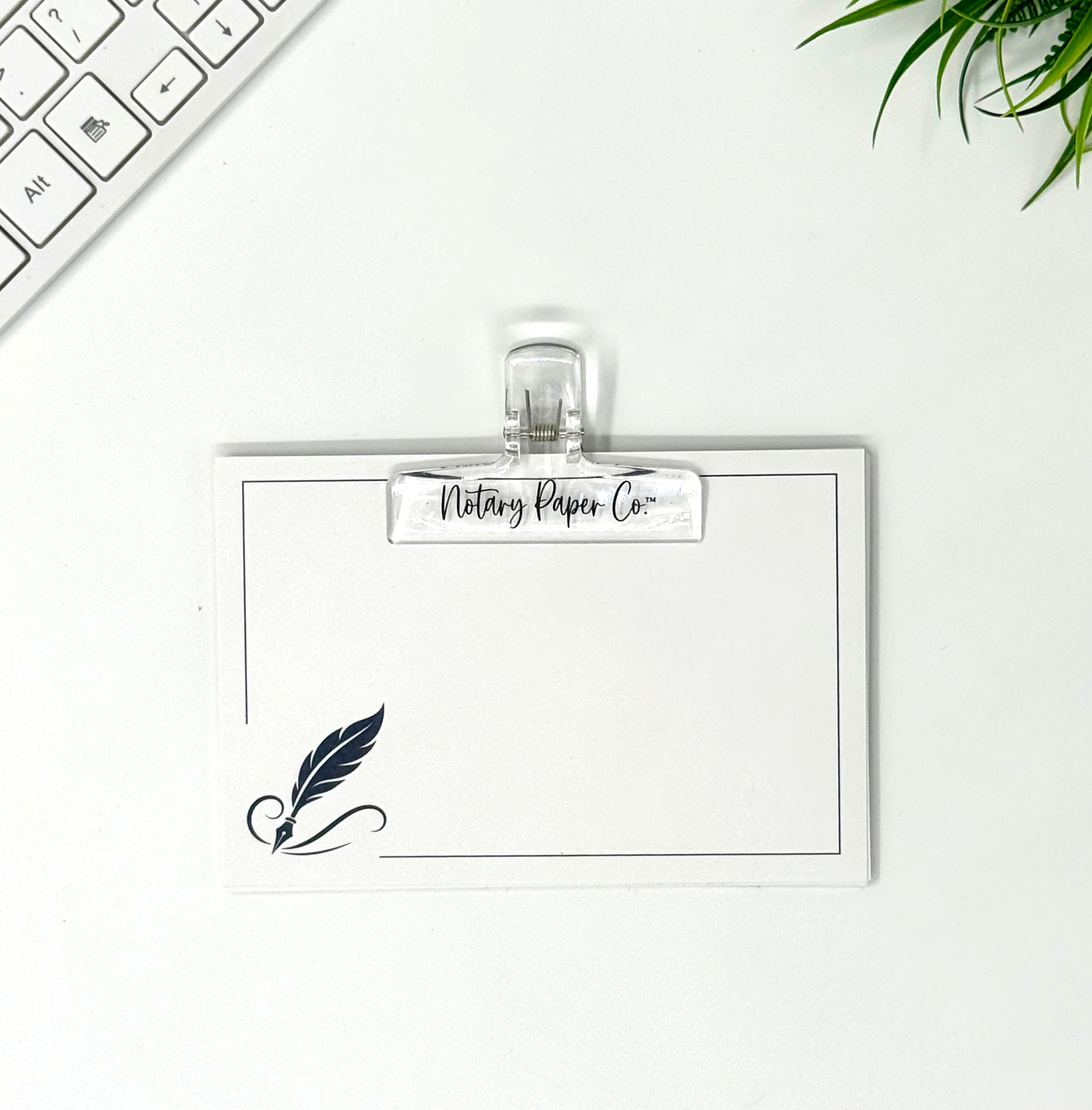 Transparent Binder Clips