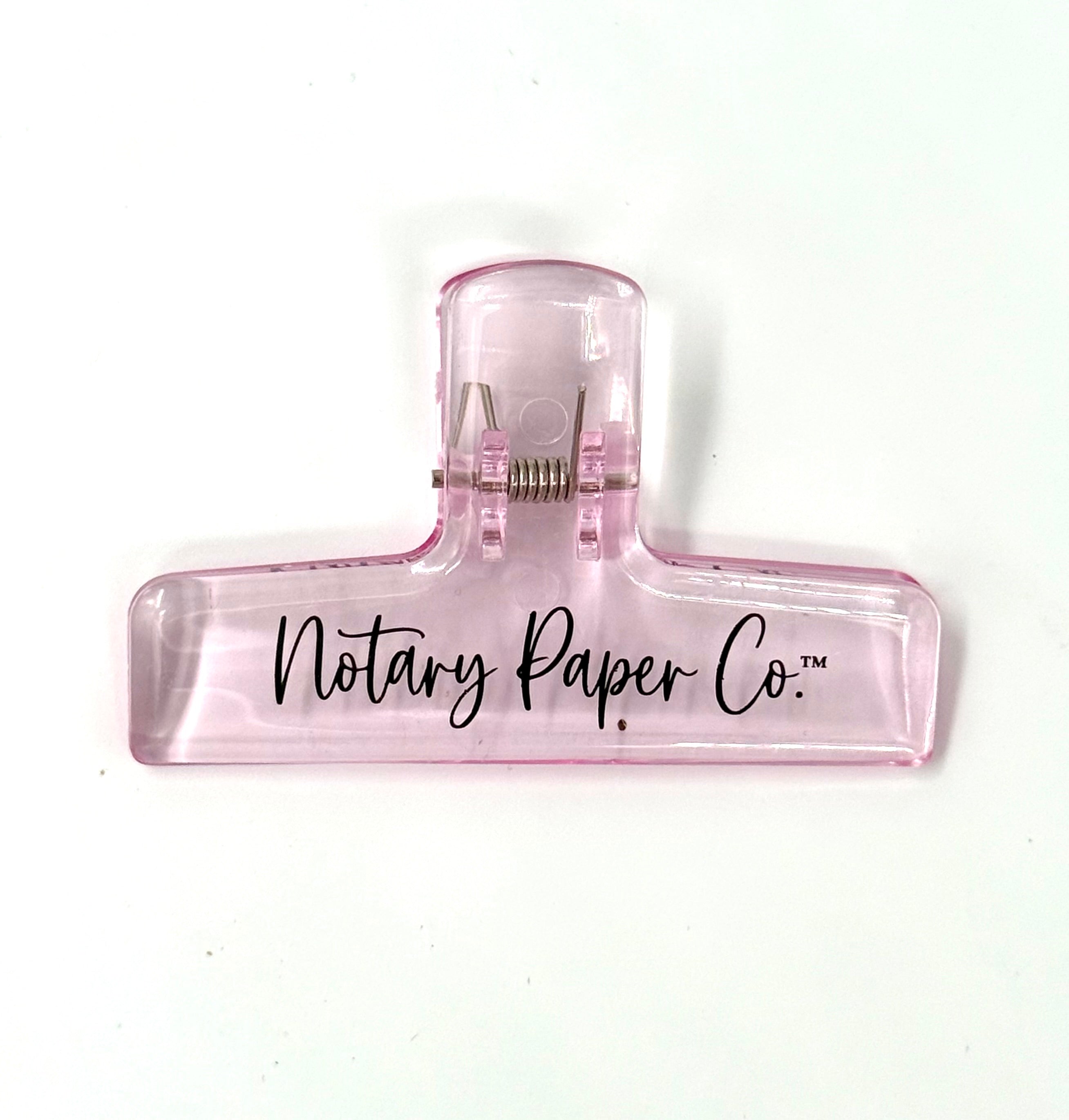 Transparent Binder Clips