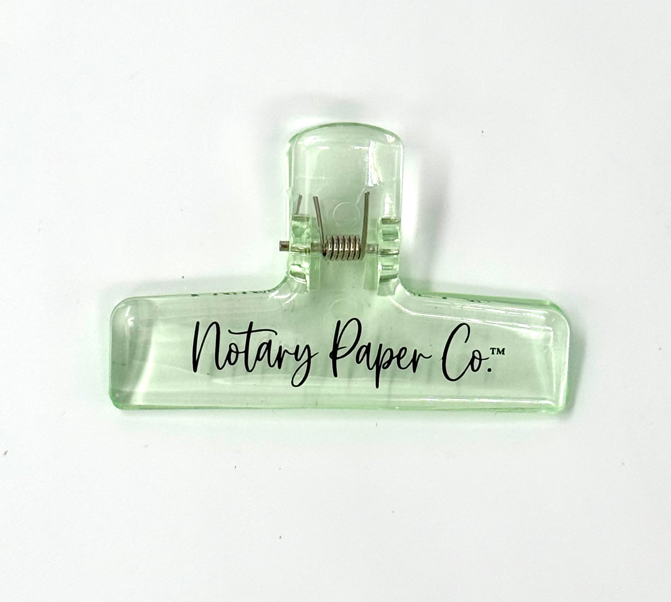 Transparent Binder Clips