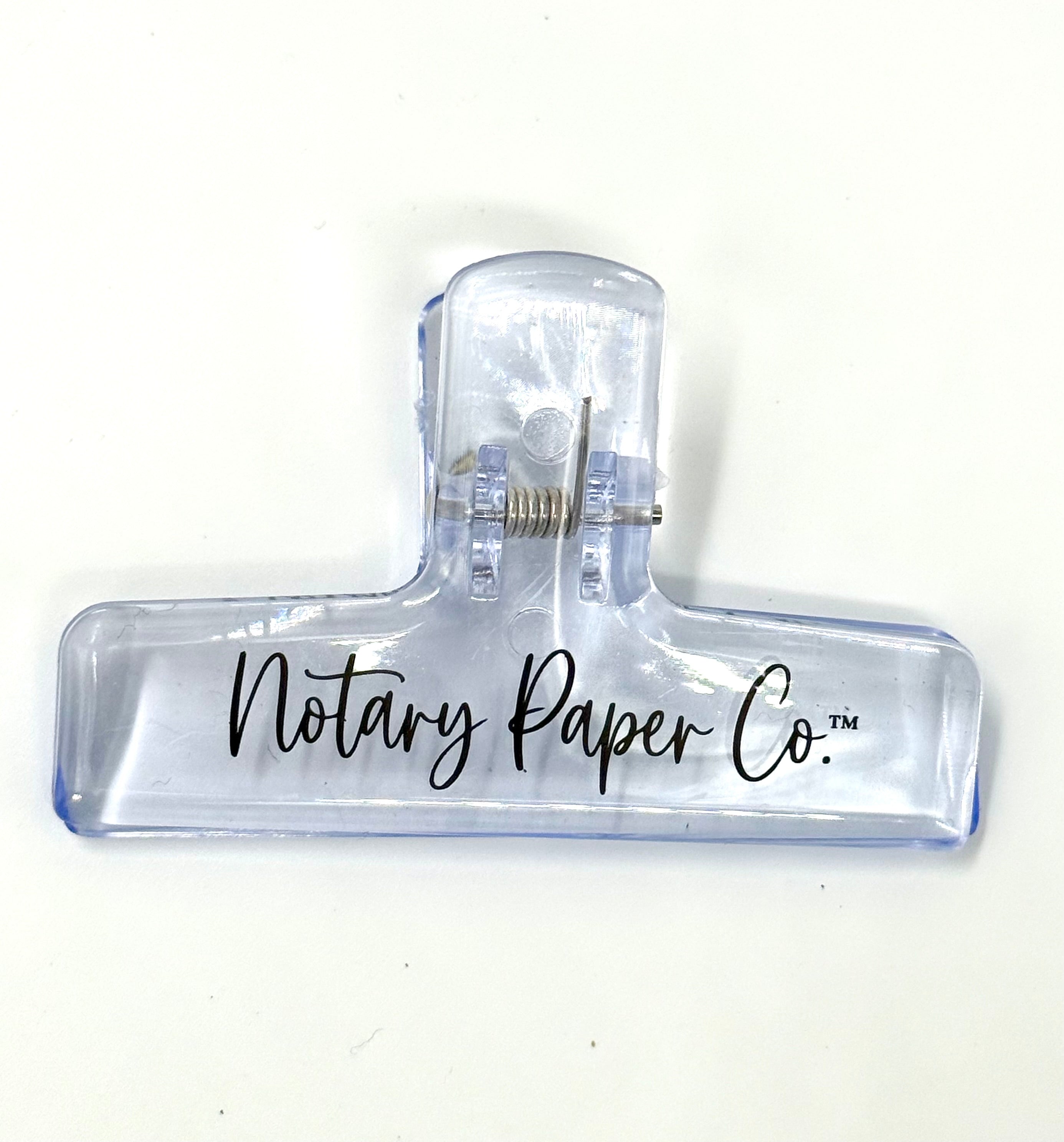 Transparent Binder Clips