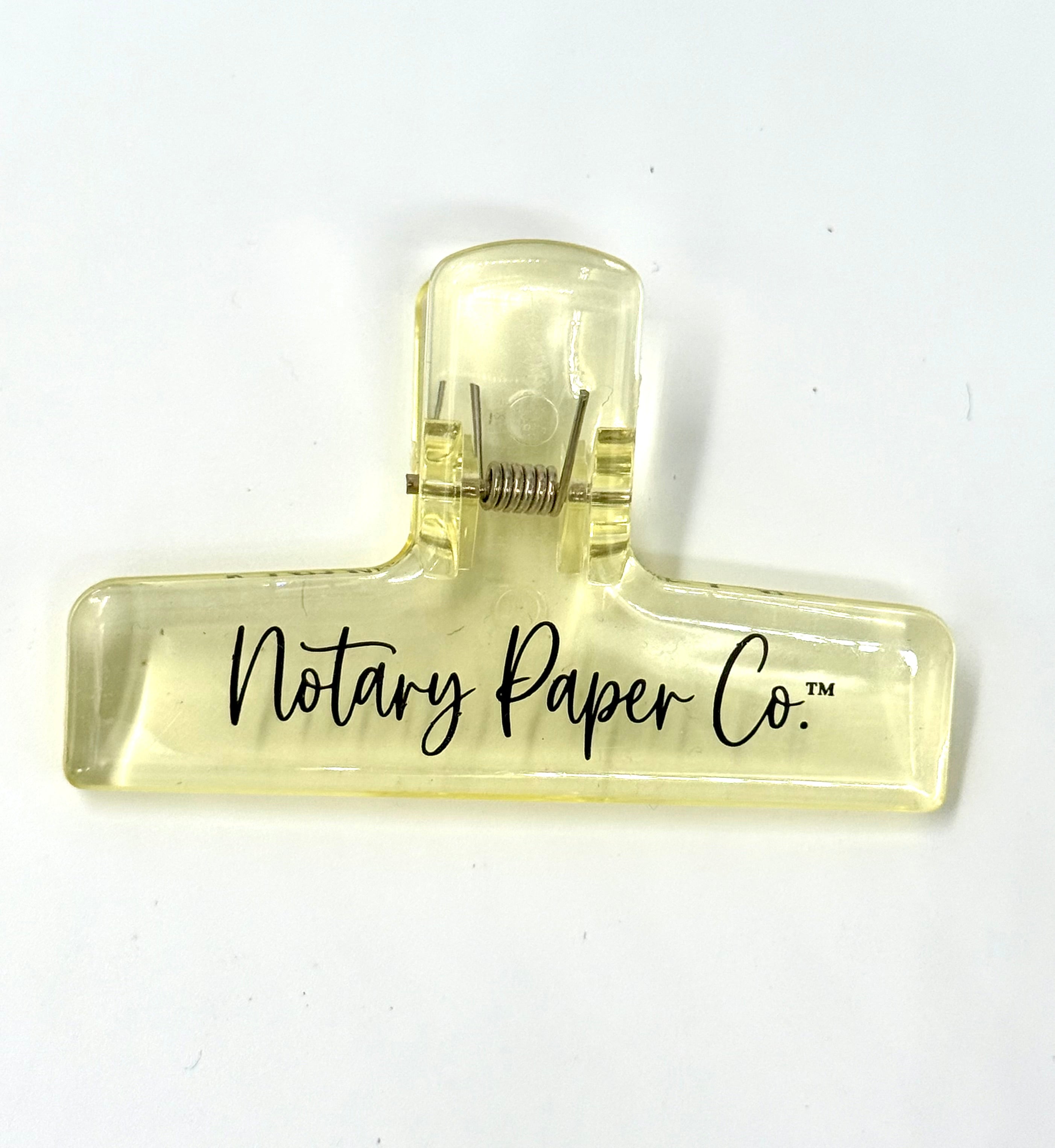 Transparent Binder Clips