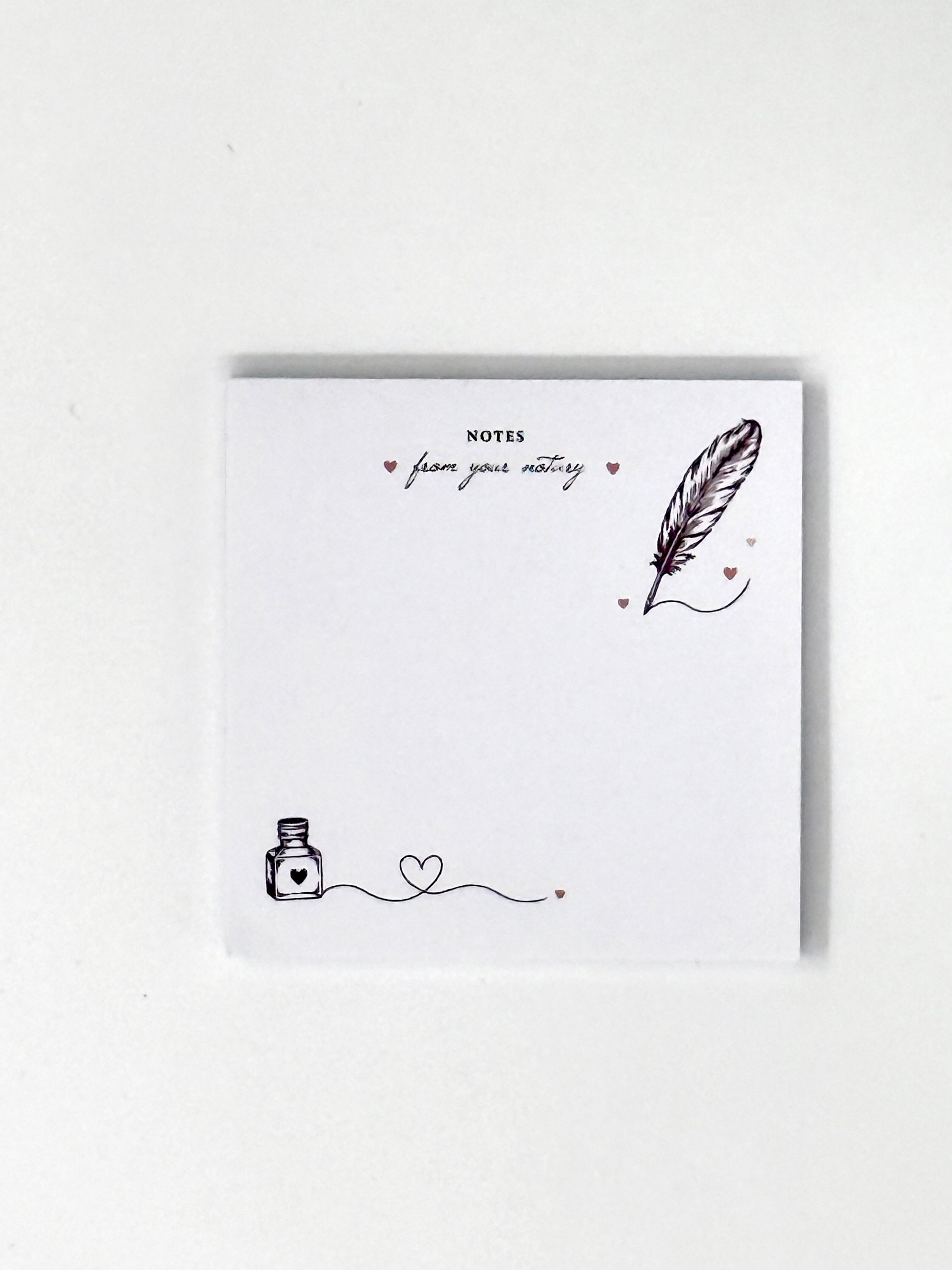 Mini Notary Sticky Notepads