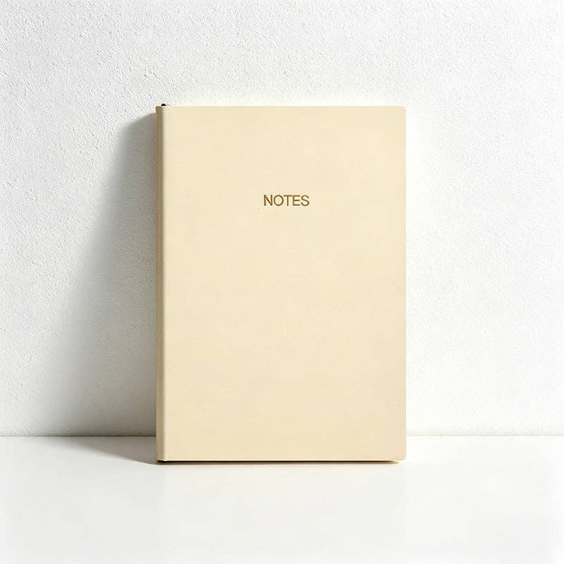 Premium A5 Morandi Softcover Notebook - Minimalist Lined Journal