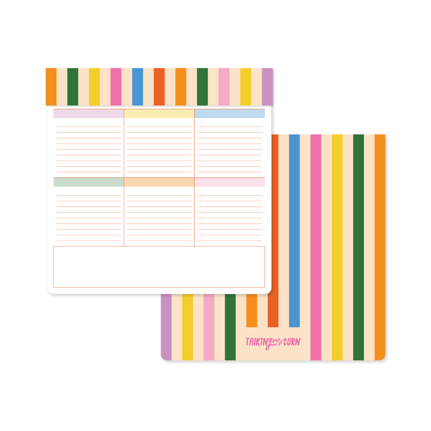 Tearaway Desk Pad, Paper Pal