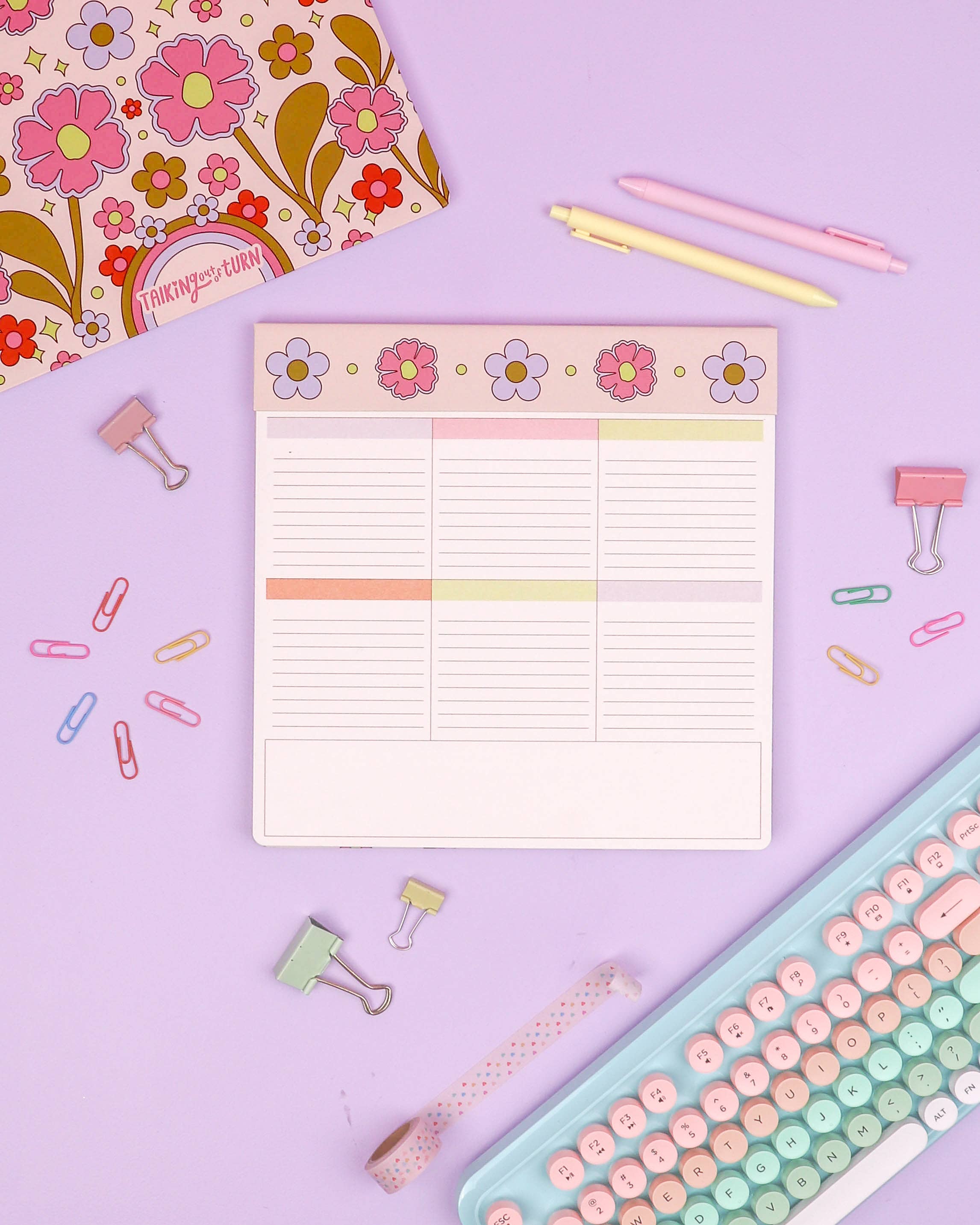 Tearaway Desk Pad, Paper Pal