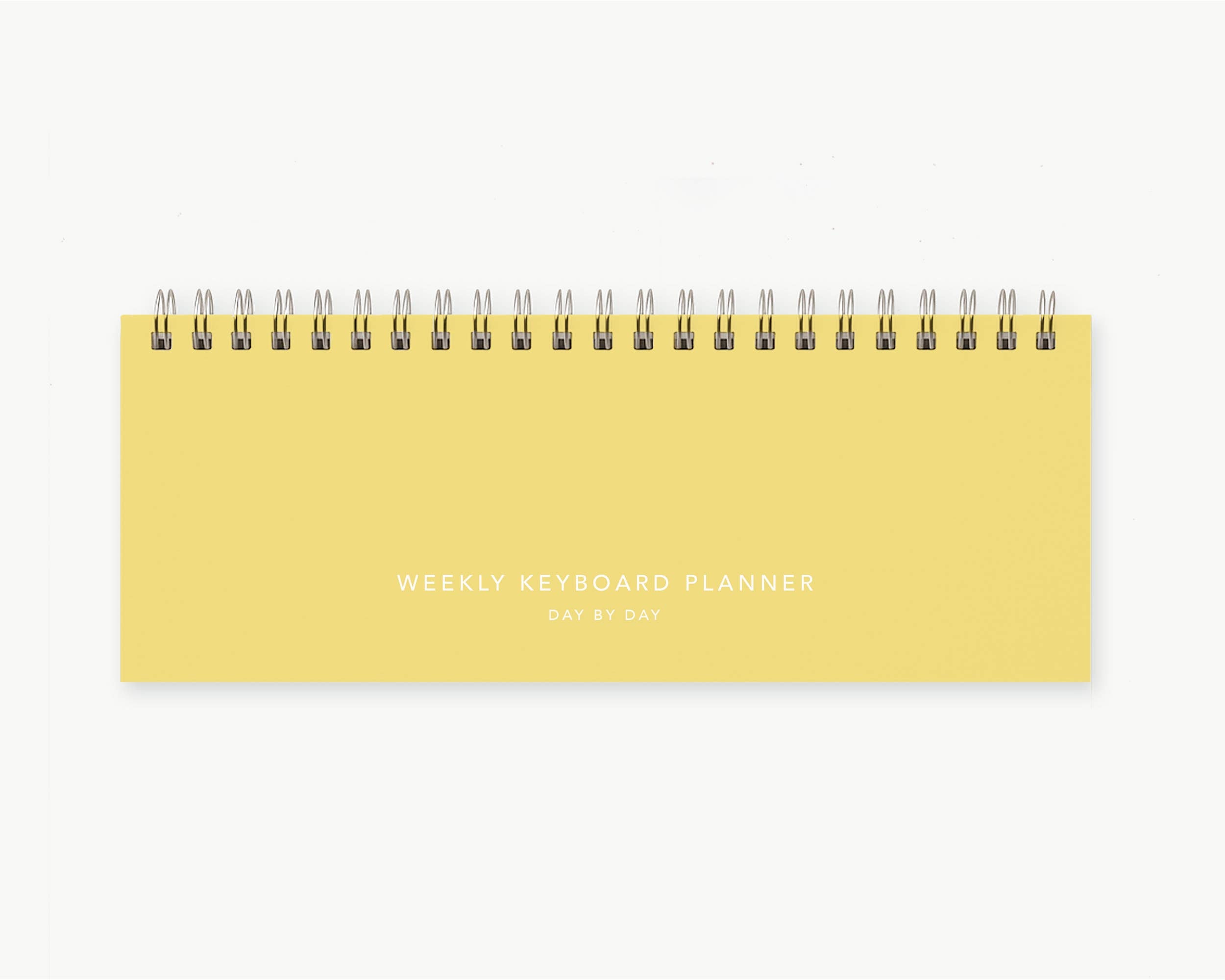 Weekly Keyboard Planner, Weekly Planners