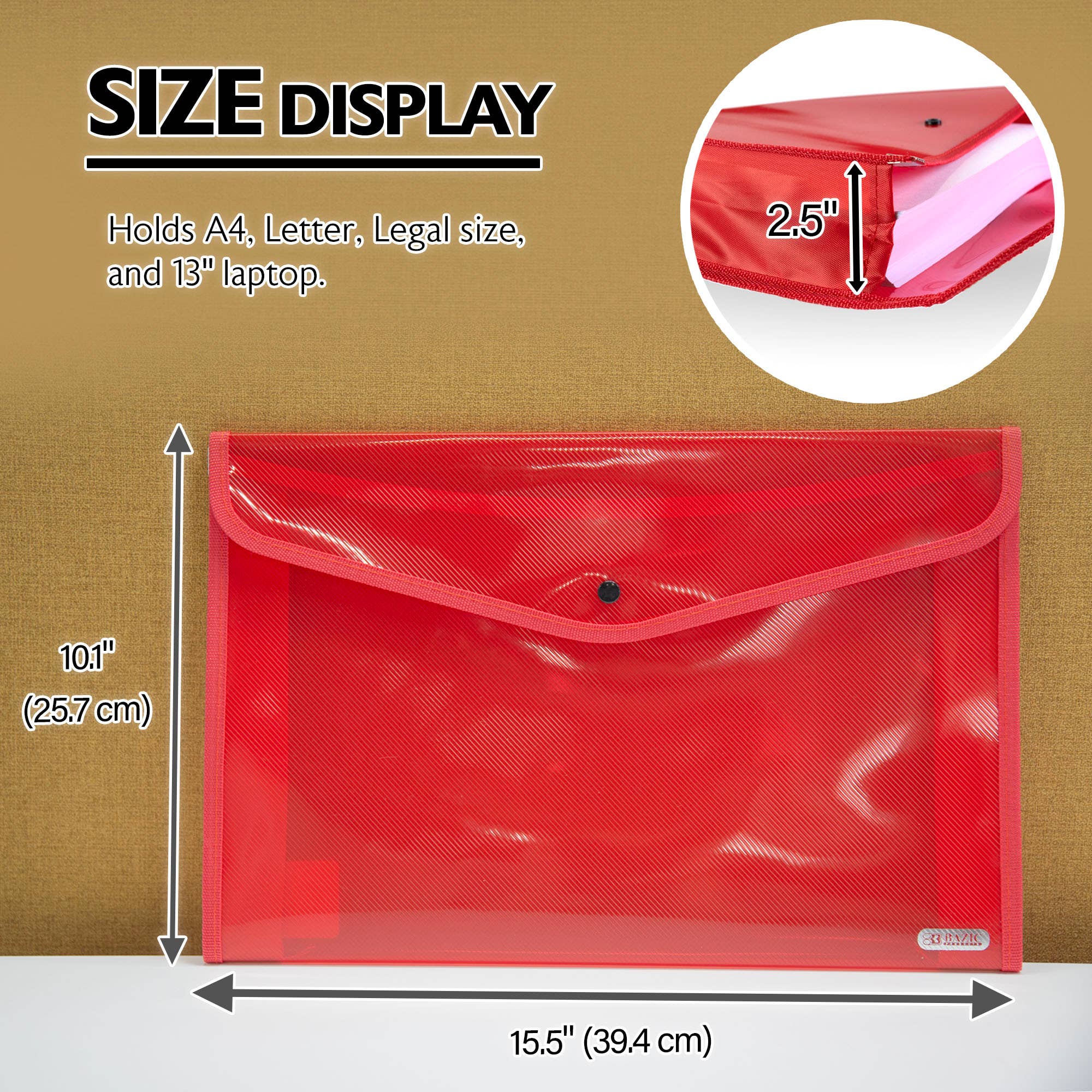 Document Holder V-Flap Legal Size