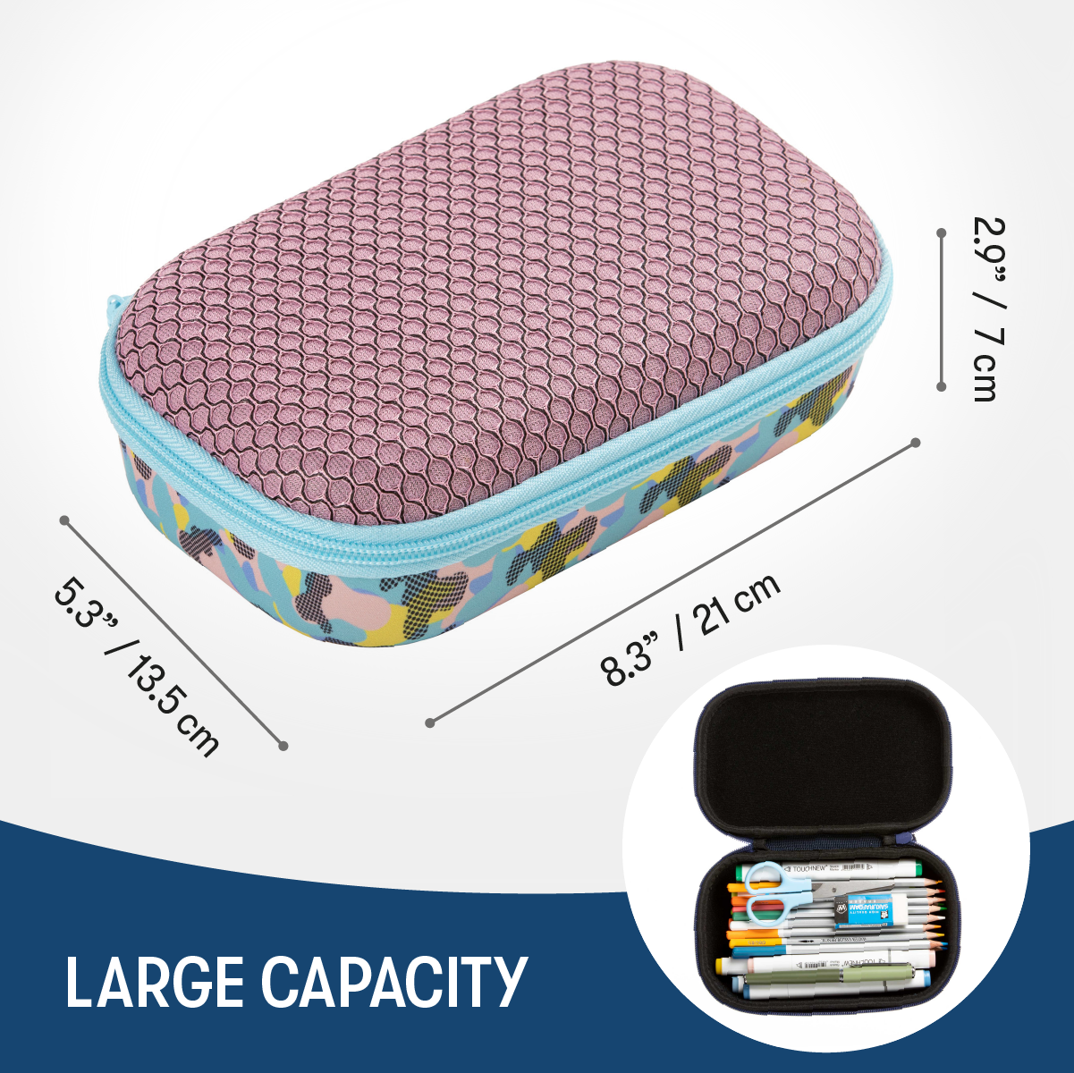 Pink Camo Notary Organizer
