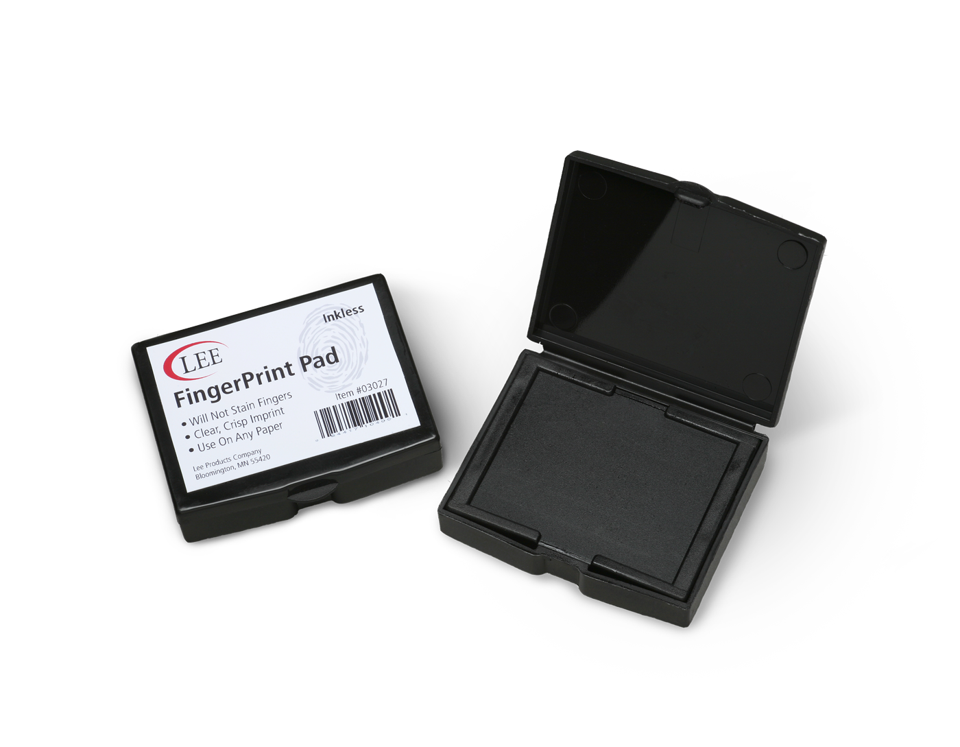 Lee Fingerprint Ink Pad, Black