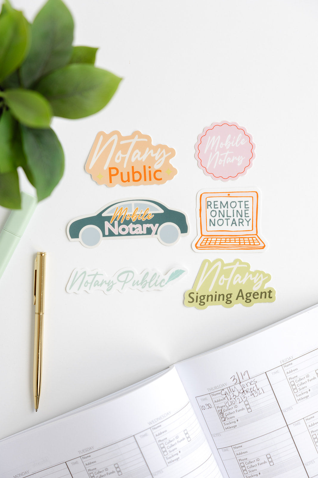Notary Stickers