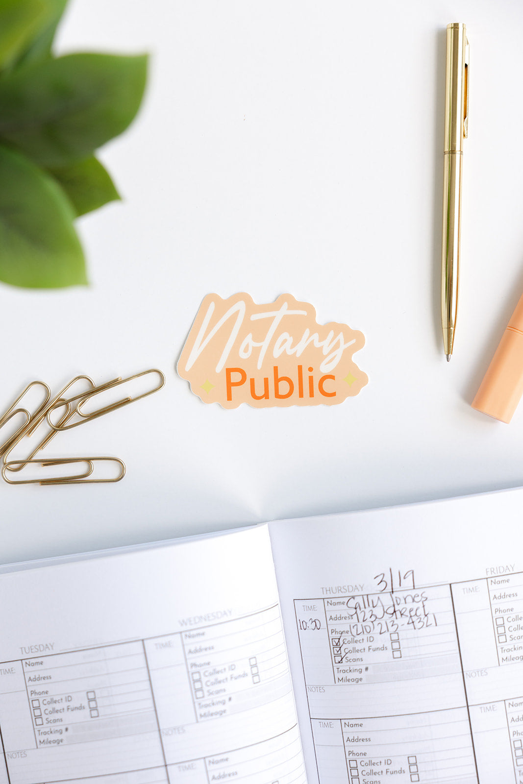 Notary Stickers