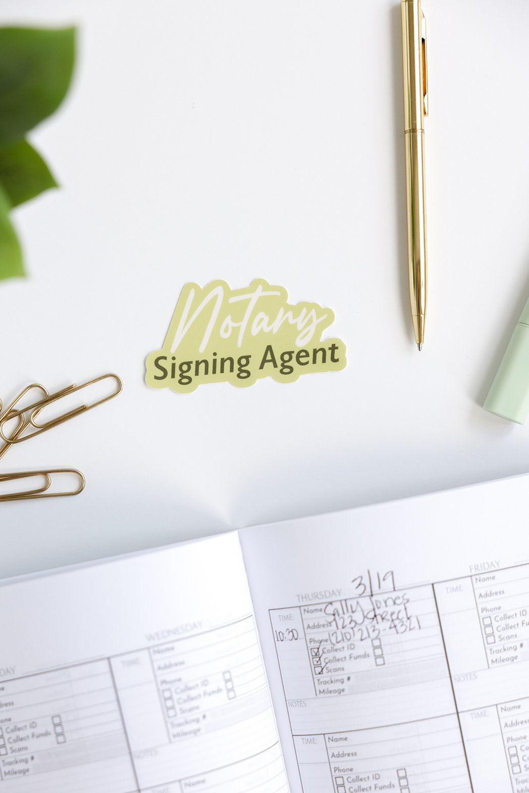 Notary Stickers