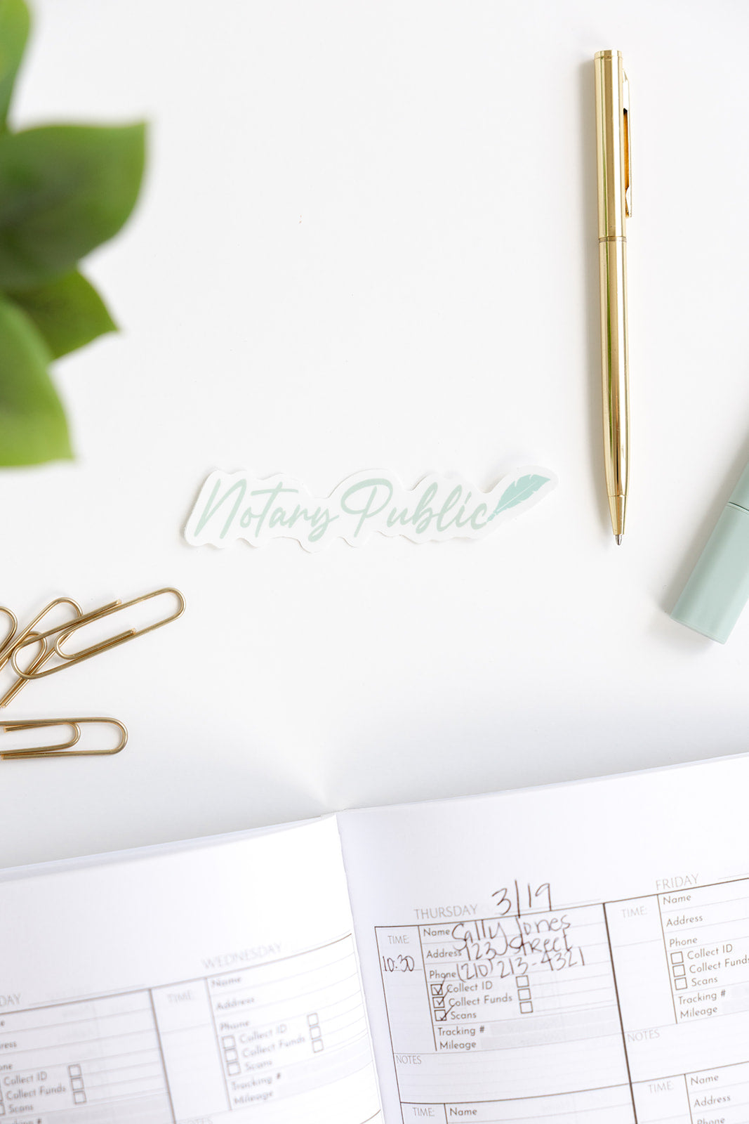 Notary Stickers
